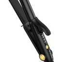 Farery Curling Iron 1 Inch & Flat Iron, 2-in-1 Europe Compact Travel Size Curling Wand, Dual Voltage Mini Hair Straightener with 4 Adjustable Temp for Short Hair
