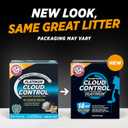 ARM & HAMMER Cloud Control Platinum Cat Litter, Multi-Cat Clumping Litter, Hypoallergenic and Dust-Free, 14-Day Odor Control, 37 lbs