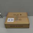 Febeleven Semi Flush Mount Ceiling Light Fixture, 4-Light Black Ceiling Light Fixture, Modern Farmhouse Industrial Close to Ceiling Lights for Kitchen Living Room Bedroom Hallway Foyer