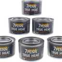 7Penn Gel Fuel True Heat Bio Ethanol 2 Hr Cooking Fuel 6pk  Food Warming Heated Cans, Chafing Dish Burner Buffet Warmer