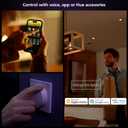Philips Hue Being Ceiling Light, White - White Ambiance Warm-to-Cool White Smart LED Light - 1 Pack - Control with Hue App - Compatible with Alexa, Google Assistant, and Apple Homekit