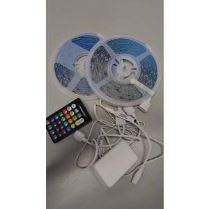 Monster 32.8ft Music Reactive LED Strip with 120 LEDs, 12V Power Adapter, with Remote, Xtreme Easy Use (32.8 Feet)