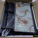 Furnulem Tall 6 Drawers Dresser, Vintage Storage Organizer Unit with Fabric Bins for Bedroom, Living Room, Closet, Nusery, Dorm, Entryway, Bedside Furniture, Sturdy Metal Frame, Wood Top (11.8"D x 15.8"W x 45.9"H (6 Drawers))