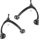 12pcs Suspension Kit for Chevy Silverado Surburban Tahoe GMC Sierra Yukon Cadillac Escalade 2007-2014, Front Upper Control Arms,Ball Joints Sway Bar Links,Tie Rod Ends and Boot