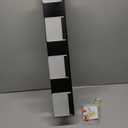 Ralbay 4 Light Black Bathroom Vanity Light Fixtures Acrylic Matte Black Vanity Light Fixtures LED Modern Bathroom Vanity Lights Over Mirror