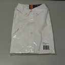 French Toast Girls' Short Sleeve Oxford Shirt, White, 14, Big Girls