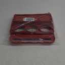 Drink Carrier with Handle, Reusable Drink Carrier for Large Drinks, Drink Carrier for Food Delivery (Red)