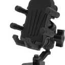 Jerbor X3 Phone Mount Fit for Can-Am Maverick X3 & X3 Max 2017-2025, 360 Adjustable Heavy Duty Aluminum Dashboard Phone Holder, Fits 5"-7.7" Cell Phones