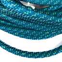 Multi Color Irridecent Green Cord Weave Trims 3/8" (9mm) Decorative Weaved Green Rope 5 Yards
