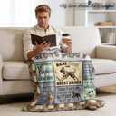 Great Dane Gifts for Men, Great Danes Dad Throw Blanket 60"x50", Great Danes Gifts, Gifts for Dog Owners, Best Gift Ideas for Great Danes Dad Boy Christmas, Father's Day, Birthday