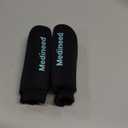 2PCS Finger Sleeves Gel Ice Pack, Lasting Cold Compress Freeze Sleeve, Reusable Finger Brace Ice Packs for Injuries, Arthritis, Tendonitis, Gout, Sprains, Middle Protectors (Black)