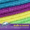 Fabuloso Microfiber Cleaning Cloths for Home & Car, Lint-Free Scratch-Free Rags for Glass, Kitchen & Wood, Reusable Machine Washable, Absorbent for Dusting & Wiping, Rainbow, 13 x 13 in, 8 Count