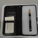 OCASE for iPhone 17 Pro Max Detachable Wallet Case with Card Holder, 2 in 1 PU Leather Flip Folio with RFID Blocking Stand Wrist Strap Shockproof Phone Cover 6.9 Inch 2025, Black