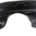 TRQ Front Right Inner Fender Liner Black Passenger Side Compatible with 2002-2003 Lexus ES300 2004-2006 ES330 LX1251111