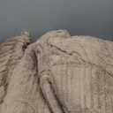 Bedsure GentleSoft Fleece King Size Blanket for Bed - Super Soft & Cozy, Fluffy Blankets for Women & Girls, Ideal for Sofa & Couch, Brown, 108x90 Inches