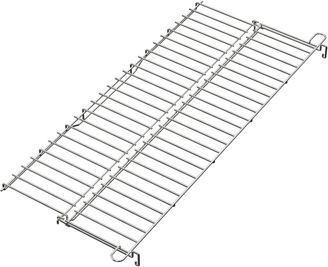 SafBbcue 66044 Warming Rack Upgrade Genesis II 300 Replacement for Genesis II E310 E315 E325 E330 S310 S-335 S345 Grill Parts Duble Warming Grates for Weber 61000001 61016201