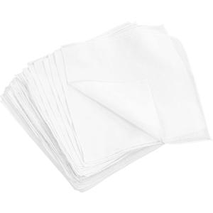 100 Pieces 10 x 10 Inches Cotton Fabric Precut Fabric Solid Colors Fabric Squares Quilting Fabric Bundles Cotton Fabric for Sewing Making for Craft Lovers