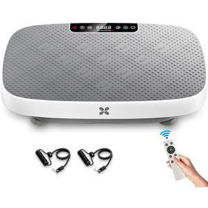 Vibration Plate Exercise Machine, Vibrating Plate for Lymphatic Drainage, Shake Plate Whole Body Vibration Plate Platform, Fitness Equipment for Weight Loss Fat Burner for Women Men