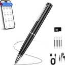 64GB Digital Voice Recorder, Audio Recorder with 25H Battery Life, Playback & Voice Activation Recording Device, Voice Activated Recorder with AI Noise Reduction for Lectures/Meetings/Interviews