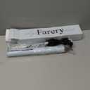 Farery Chill Set Soft-Air Curling Iron: Gentle Soft Air for Quick Styling & Long-Lasting Curls, Lock in Style with Cooling Air Vents, 2-in-1 Hair Straightener & Curler with Upgraded Long Barrel, Blue