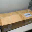 Tandefio 4 Pcs 10 Arm Wedding Gold Candelabra Floor Centerpieces with 40 LED Candle 46.5'' Tall Candlestick Metal Holder with Lampshade Fit 0.8 for Easter Ceremony Party Dinner Table Bridal Shower