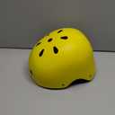 Skateboard Bike Helmet, Lightweight Adjustable, Multi-Sport for Bicycle Skate Scooter, 3 Sizes for Adult Youth & Kids (Large: 57-61 cm / 22.4"-24", Matte Yellow)