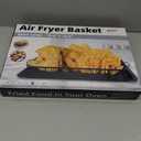 Air Fryer Basket for Oven, OPENICE 18.6" x 12.8" Air Fryer Basket and Tray Set, Extra Large Stainless Steel Air Fryer Pan Crisper Tray for Crisping Fried, Chicken, Bacon, Air Fryer Basket: 18.6" x12"; Pan: 18.5"*12.8"
