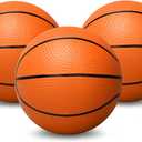 5 Inch Foam Mini Basketball Toy Balls for Indoor Mini Hoops Set, Soft Squishy Quiet Basketball| Toddler, Swimming Pool Beach Pool Balls Sport Gift for Adults & Kids Sensory Stress Ball(3 Pack)