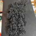 Curly Black Wig with accessories
