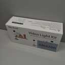 2-Pack Photography Lighting Kit, NiceVeedi 25W LED Video Light Kit, 2900-7000K Dimmable Studio Light with Tripod Stand, 73" Stream Light for Video Recording