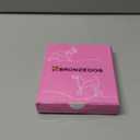 BronzeDog Rolled Leather Dog Collar with QR ID Tag, Adjustable Soft Round Collars for Small Medium Large Dogs Puppy (16" - 19" Neck Size, Cognac Brown)