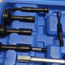 16PCS Bearing Puller Slide Hammer Set, Blind Hole Collet Bearing Race and Seal Puller Extractor Kit | Blind Inner Bearing Puller, Slide Hammer Puller Tool Set