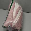 Exclusivo Mezcla Sherpa Fleece Throw Blanket, Reversible Velvet Plush Blankets and Soft Throws for Couch, Sofa, 50x70 Inches, Dusty Pink