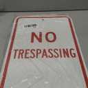 SmartSign "No Trespassing" Sign | 12" x 18" 3M Engineer Grade Reflective Aluminum
