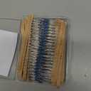 600PCS 30 Values 1% Resistor Kit Assortment, 1/4W 10 Ohm-1M Ohm Metal Film Resistors Assortment for Electronic Projects