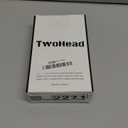 TwoHead Wallet Case Compatible with iPhone 16 Pro,Detachable Magnetic Phone Case,PU Leather All-Round Protective Case Wallet with Card Holder/Change Pocket,6.3 in,Black