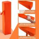 Football Pylons Football Field Markers End Zone Markers Sand Weighted Anchorless Football Endzone Pylons Football Accessories- Orange