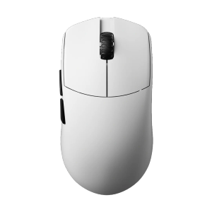 LAMZU MAYA Gaming Mouse
, Ultra Lightweight 51g, Mechanical Switch,Symmetrical,26000 DPI,MCU Nordic 52840,PAW3395 Sensor, 4K Compatible, for Small Hand Gamer-Whtie