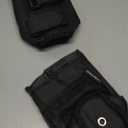 GEARV 2Pack Cup Holder for Bike, Scooter and Wheelchair, Water Bottle Holder for UTV/ATV, Walker, Golf Cart and Beach, Universal Drink Holder Accessories with Net Pocket and Cord Lock (Black)