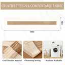 SITUMEIZI Brown Macrame Boho Table Runner with Tassels Woven Rustic Farmhouse Table Runner for Kitchen Dining 48 Inches