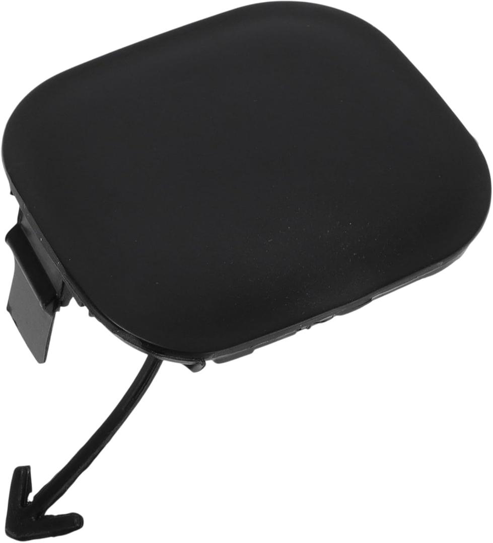 Right Front Car Tow Hook Cover Cap for Toyota Highlander 2014-2016 Bumper Tow Hook Cover No.521270E926 Black Plastic 1 Pc