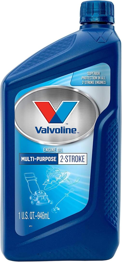 Valvoline 2-Stroke Multi-Purpose TCW-3 Motor Oil 1 Quart