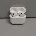 Apple AirPods 4 Wireless Earbuds, Bluetooth Headphones, Personalized Spatial Audio, Sweat and Water Resistant, USB-C Charging Case, H2 Chip, Up to 30 Hours of Battery Life, Effortless Setup for iPhone