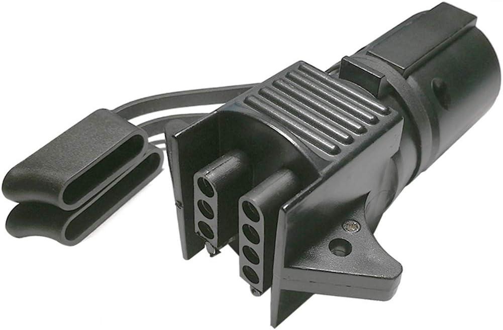 7 Way Blade to 4 Pin 5 Pin Flat Wiring Adapter Multi-Function Trailer Plug Connector