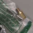 2pcs Tire Air Chuck with Clip Adapter, Brass Tire Inflation Hose Adapter with Locking Tire Nozzle Valve Thread, Unscrewed Twist Connection Converts to Locking Connection for Air Compressor Pump Clamp