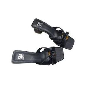 SM New York Womens Shoes, Black, 9L & 8R Sizes