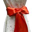 Women Satin Sash Belts For Bridal Bridesmaid Dresses Girls Waist Belts For Special Occasion 6Pcs