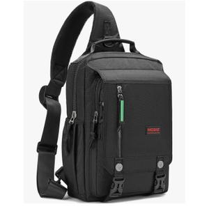 NICGID Sling Bags Chest Shoulder Backpacks, 12.5'' 13.3'' 14.1'' 15.6''Laptop Backpack Crossbody Messenger Bag Travel Outdoor