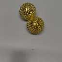 Hand Massage Ball, Spiky Massage Ball, Magnetic Balls Gold Ball 1 Pair, Hand Acupuncture Ball Massage for Adult and Kid, Hand Exercise Squeeze Balls for Pain Pressure and Stress Relief (32 mm)