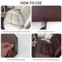 BSZHTECH Leather Repair Tape Self-Adhesive Leather Repair Patch for Couch Furniture Sofas Car Seats Advanced PU Vinyl Leather Repair Kit(Coffee, 23.6X79 inch)